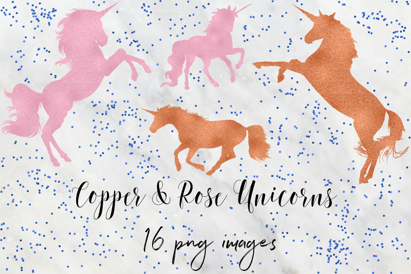 copper-and-rose-unicorn-clipart