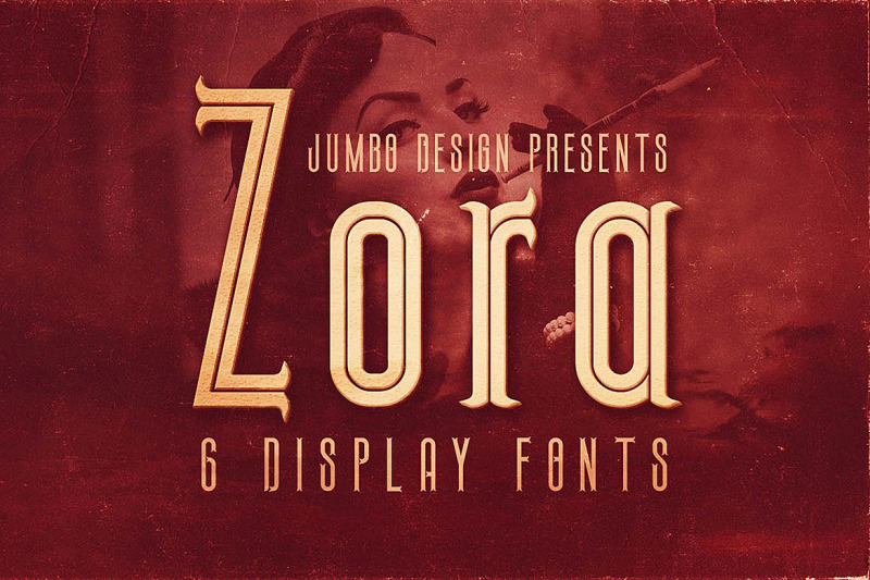zora-vintage-display-font