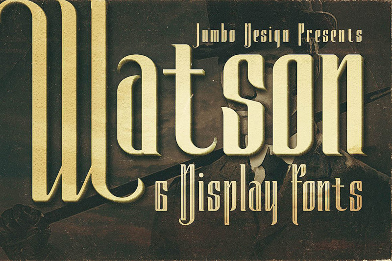 watson-vintage-display-font