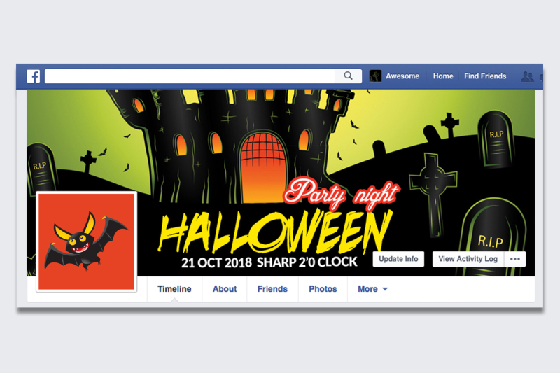 halloween-facebook-timelines