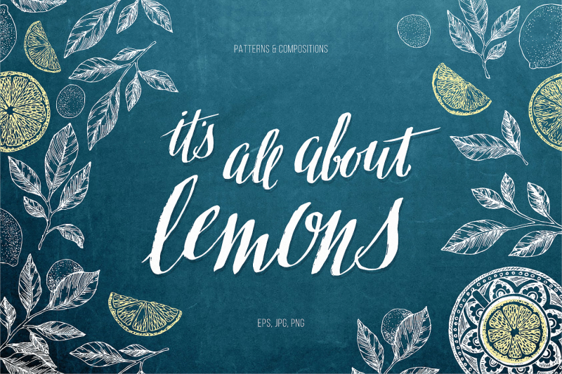 lemons-vector-illustrations