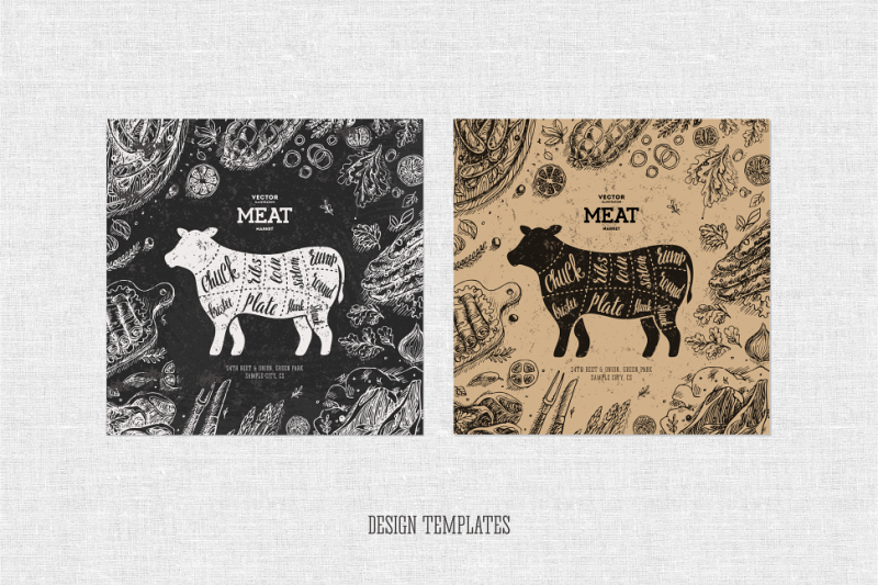 meat-backgrounds-and-design-templates