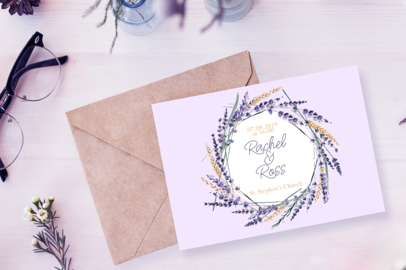 lavender-watercolor-set-clipart