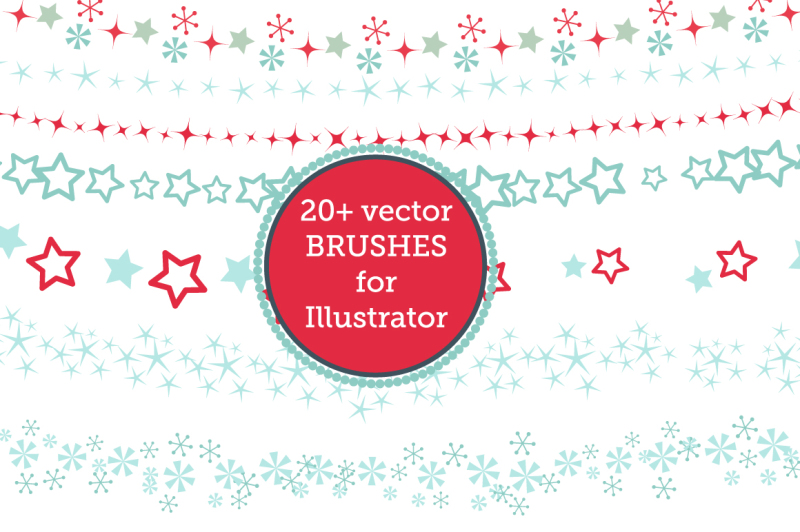 christmas-vector-brushes-and-pattern-pack