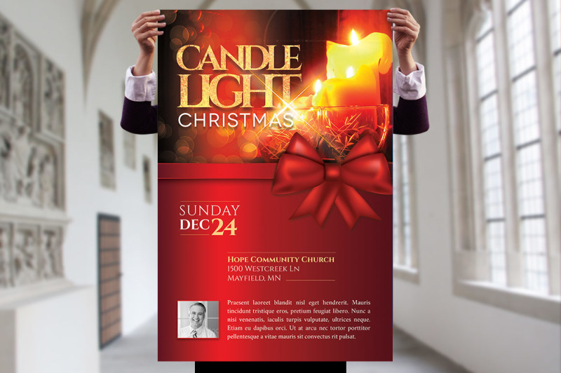 christmas-candle-light-flyer-poster-template