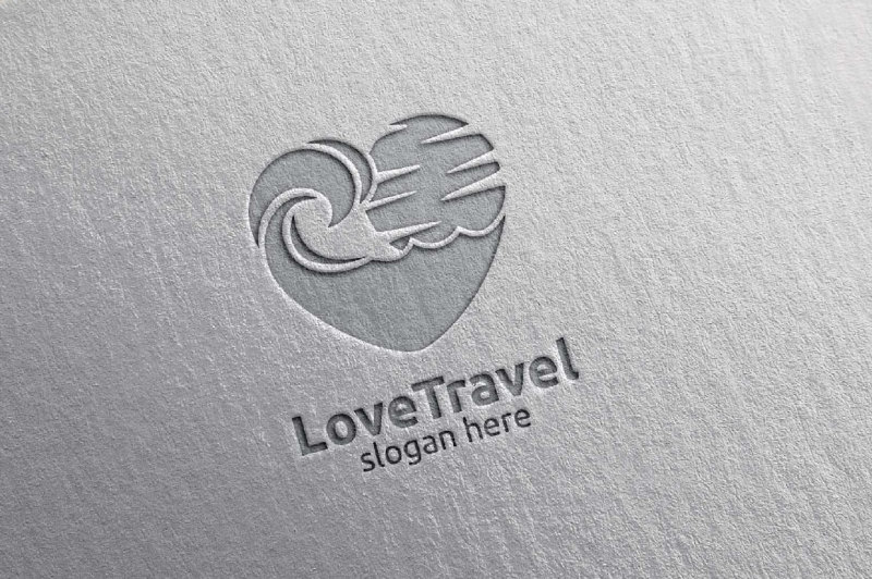 travel-logo-and-tourism-logo-with-love-sea-and-beach-shape-in-stylish-colors-of-hotel-and-vacation-vector-illustration
