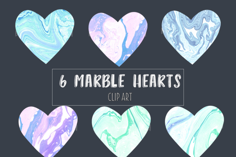 marble-hearts-clip-art