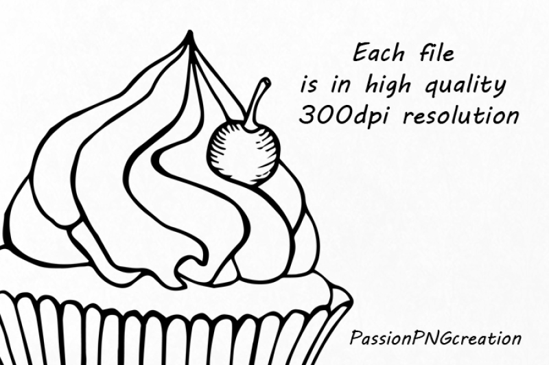 outline-cupcake-clipart-doodle-cupcakes-clip-art-hand-drawn-cupcake-clip-art