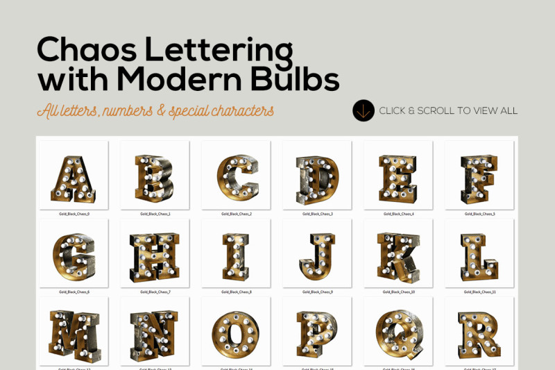 3-light-bulbs-3d-letterings