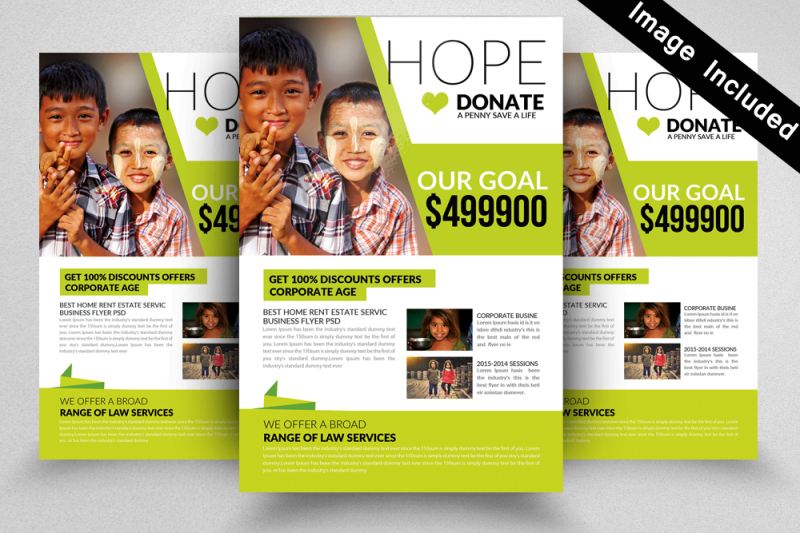 fundraising-charity-psd-flyer