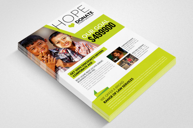 fundraising-charity-psd-flyer