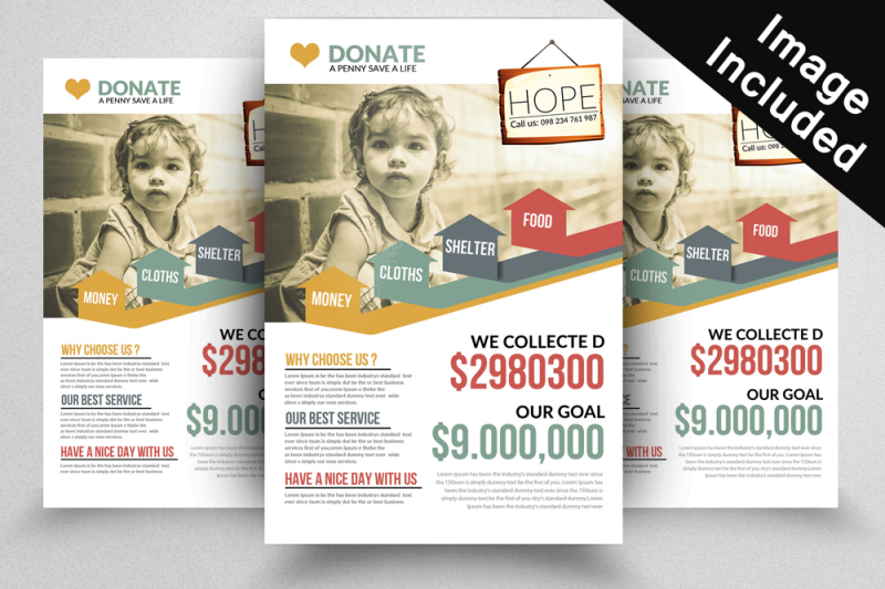 donation-and-charity-flyers