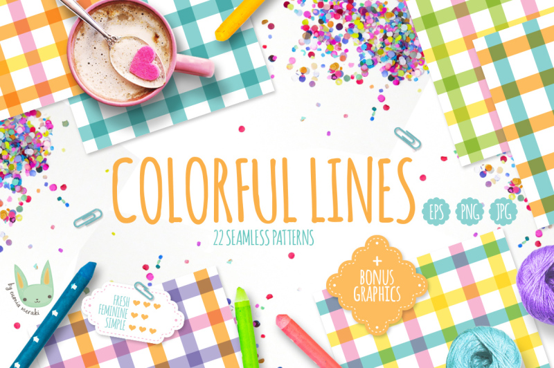 colorful-lines-seamless-patterns