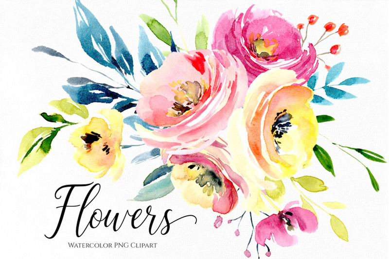 watercolor-bright-flowers-png