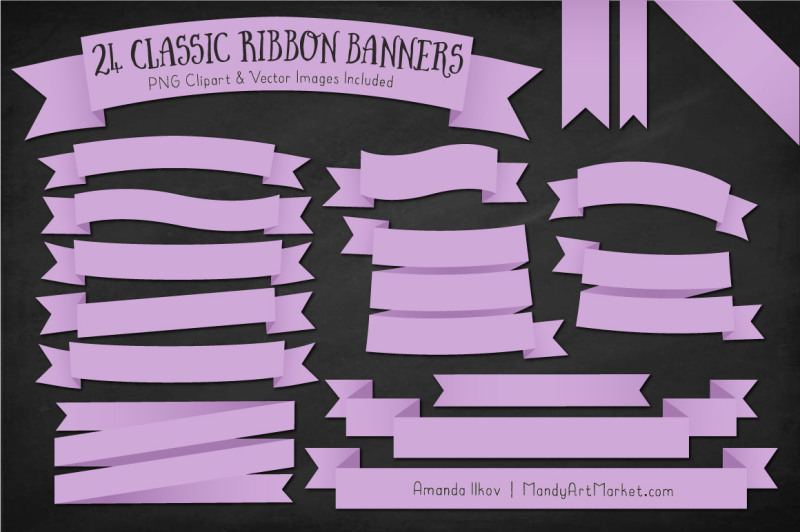 classic-ribbon-banner-clipart-in-lavender