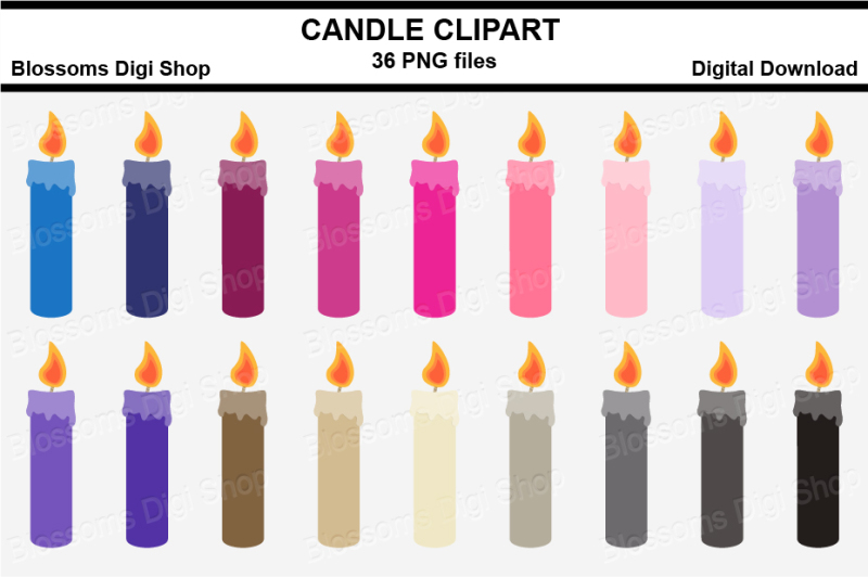 candle-clipart-36-multi-colours-png-files