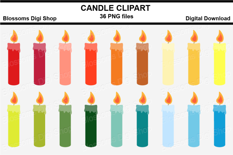 candle-clipart-36-multi-colours-png-files