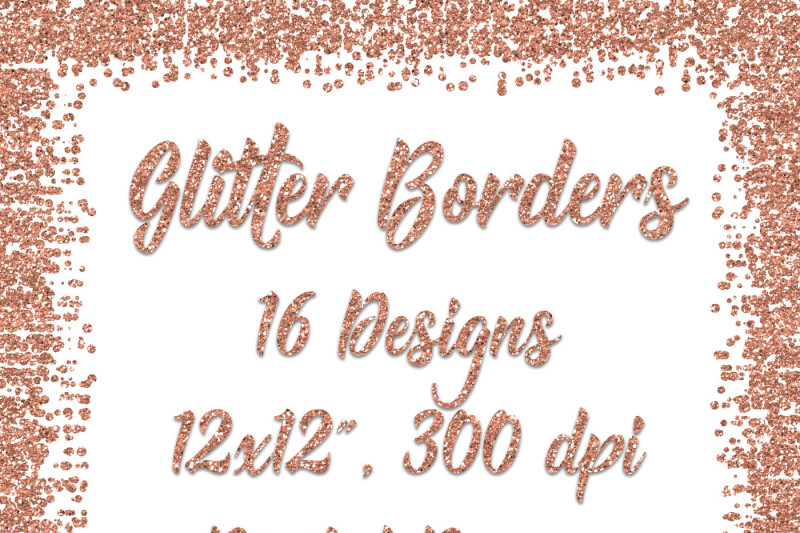rose-gold-glitter-borders-digital-paper