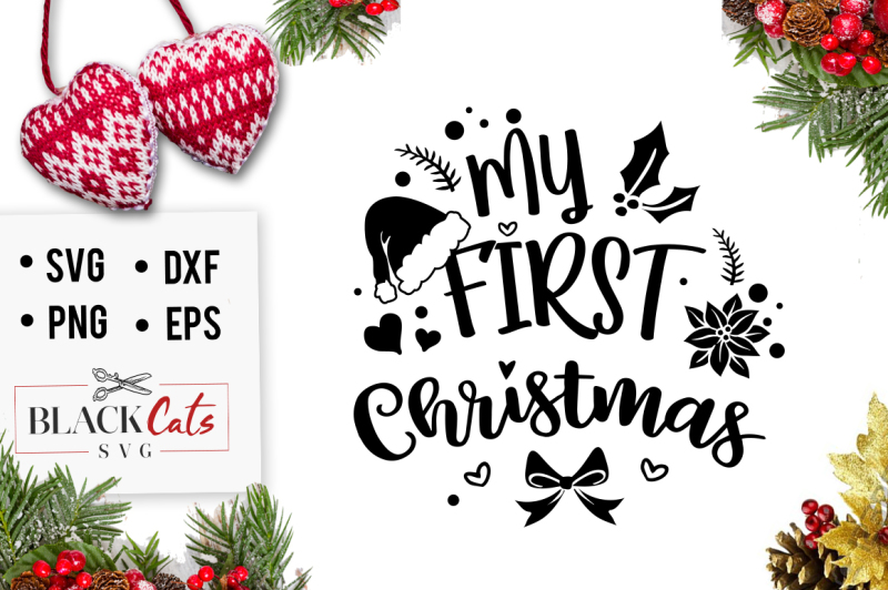 my-first-christmas-svg