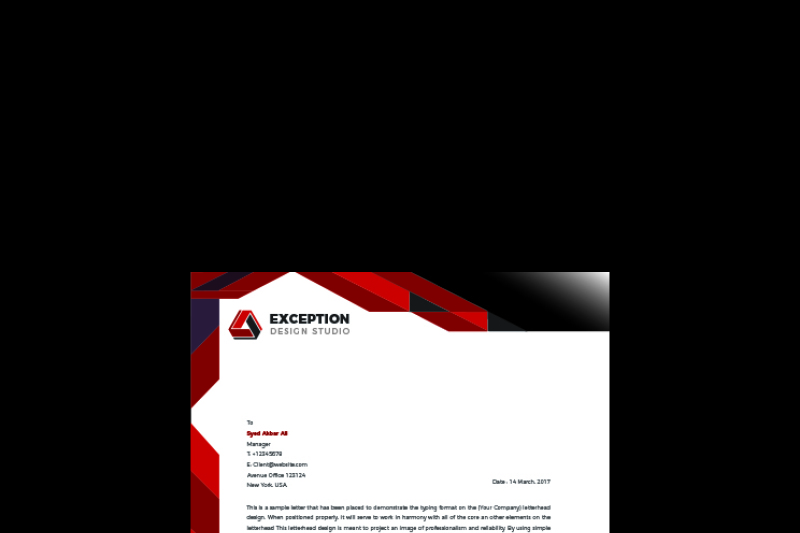 letterhead-template