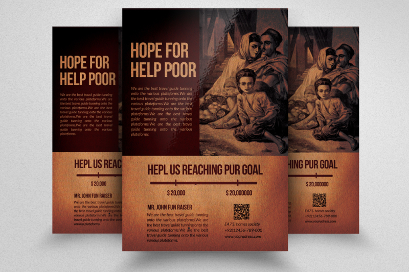 charity-and-fund-donation-flyer-templates