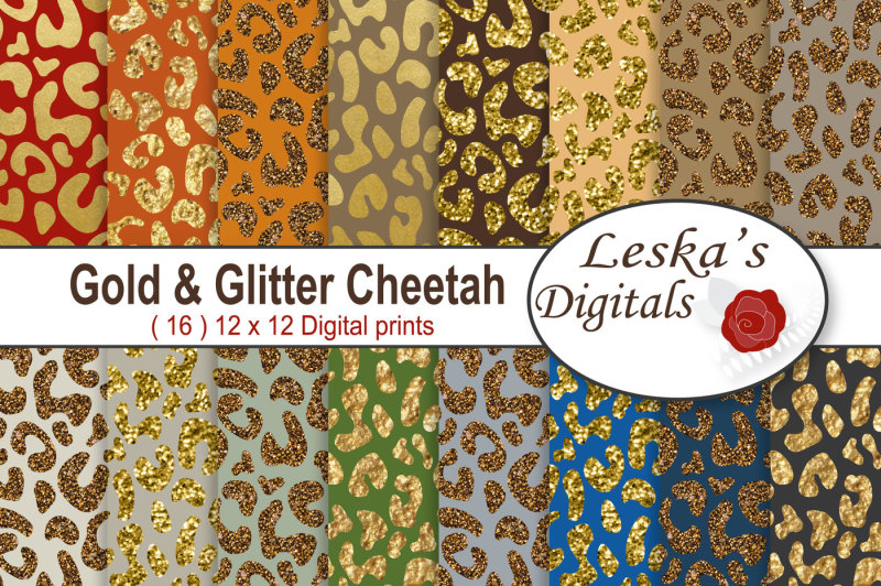gold-and-glitter-cheetah-digital-paper