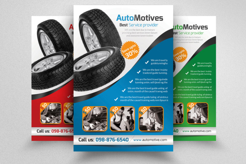 automotive-business-flyer-templates