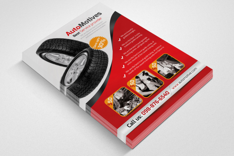 automotive-business-flyer-templates
