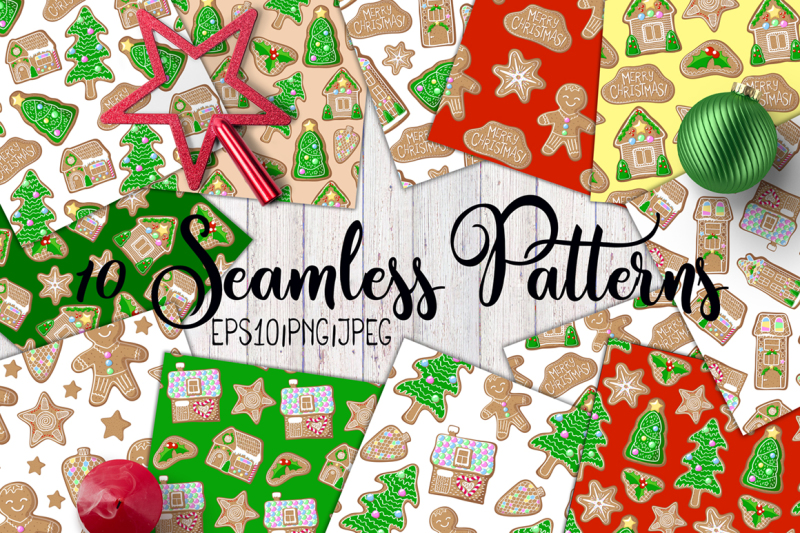 christmas-gingerbread-seamless-patterns-and-clipart
