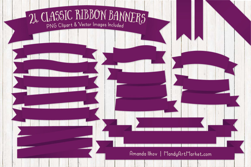 classic-ribbon-banner-clipart-in-plum