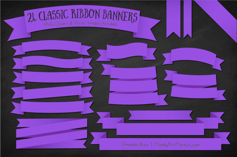 classic-ribbon-banner-clipart-in-purple