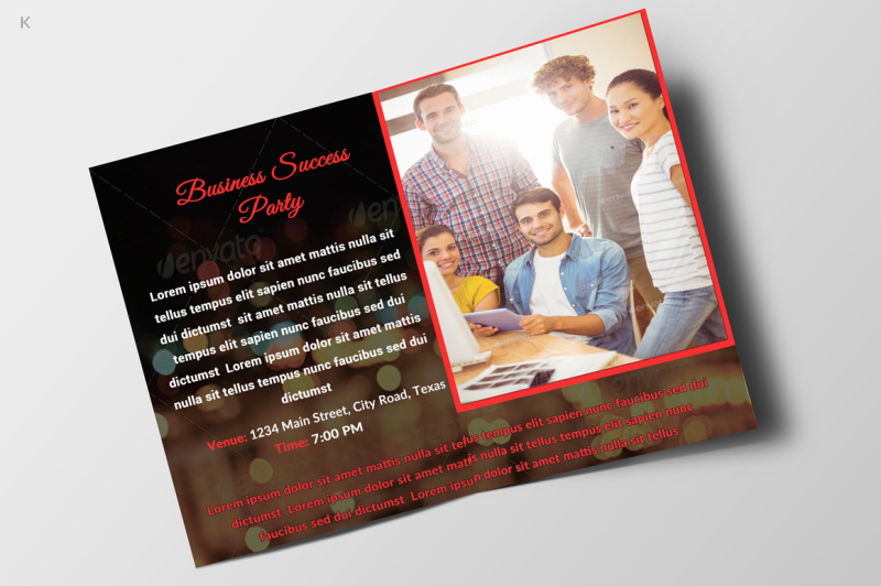 business-party-bifold-template