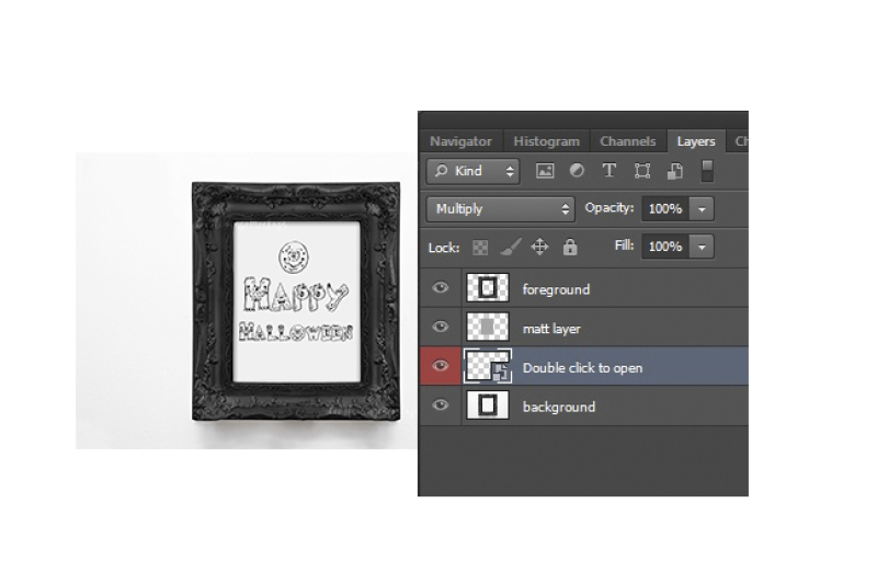 halloween-frame-mock-up-8x10-black-template-art-photo-display