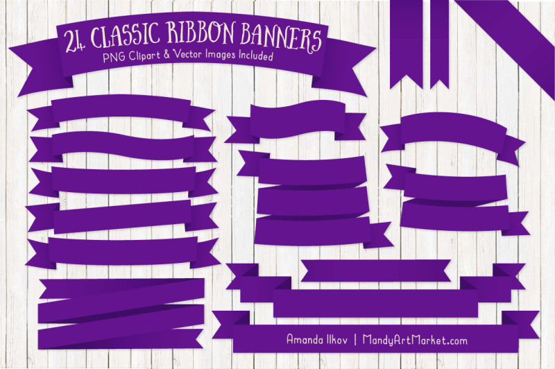 classic-ribbon-banner-clipart-in-violet
