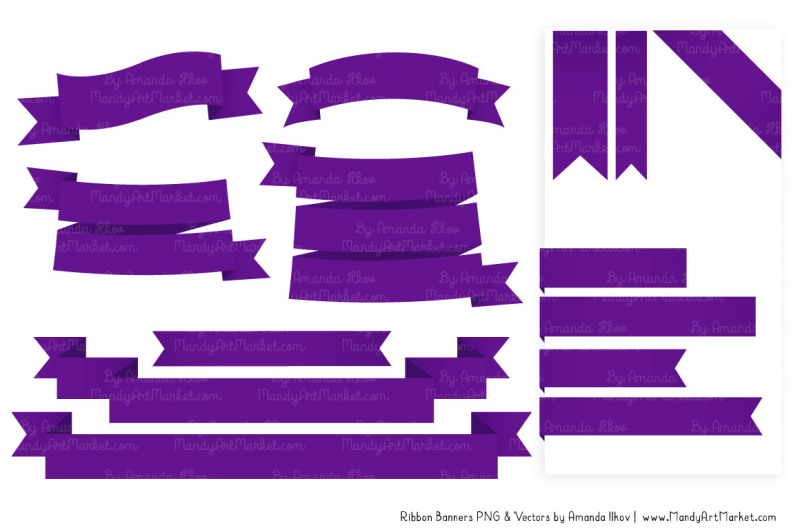 classic-ribbon-banner-clipart-in-violet