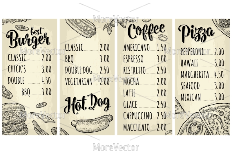 restaurant-or-cafe-menu-with-price-best-burger-hotdog-coffee-pizza