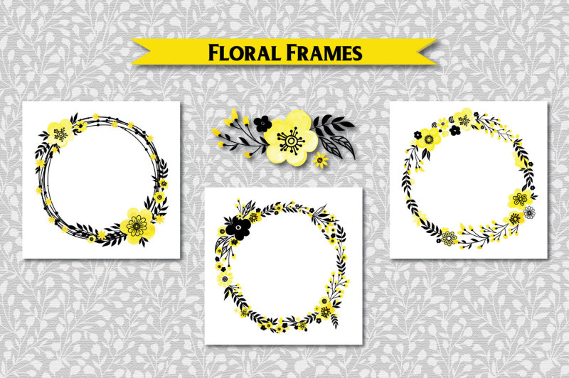 yellow-floral-collection