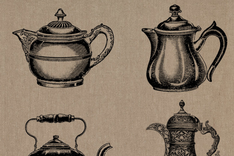 6-vintage-teapots-tea-kettle-clip-art-tea-pot-clipart-tea-pot-clipart