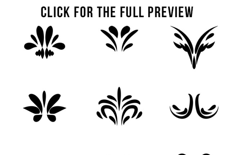 wedding corner flourish clipart images