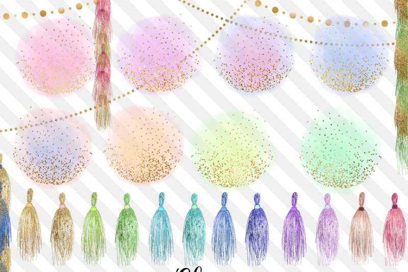 glitter-balloon-tassel-garland-clipart