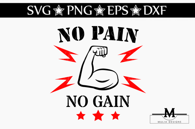no-pain-no-gain-svg