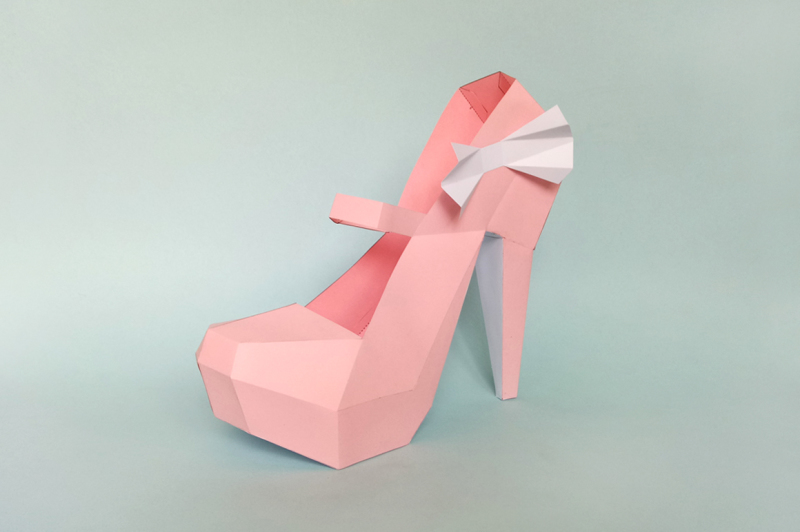 diy-nude-pump-shoes-3d-papercraft