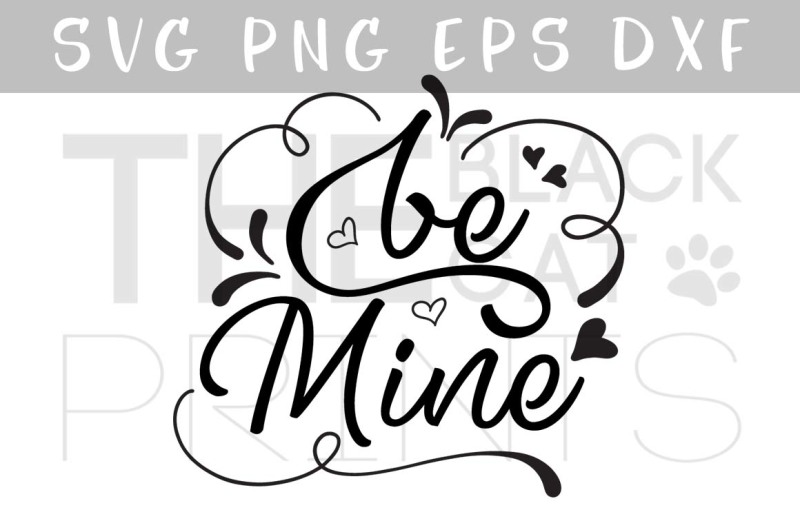 be-mine-svg-dxf-png-eps