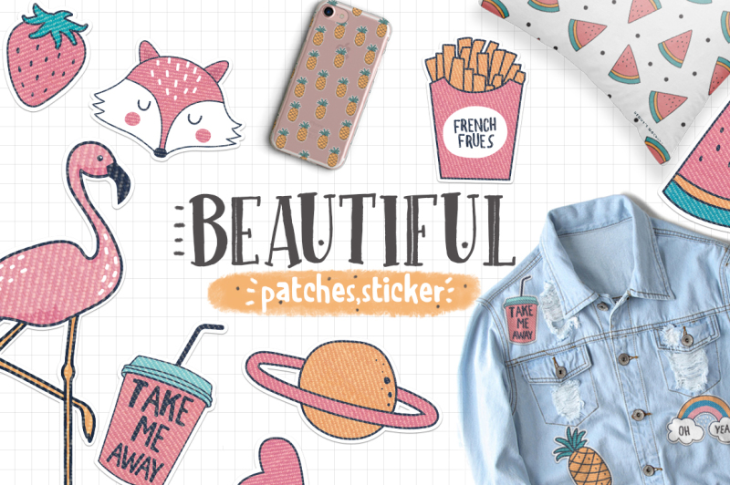 beautiful-patches-sticker