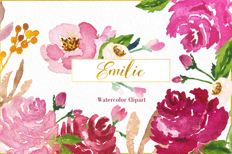 emilie-roses-watercolor-clipart