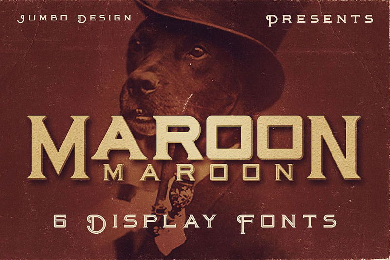 maroon-vintage-style-font
