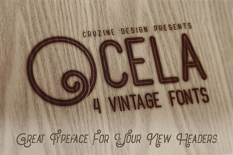 ocela-typeface