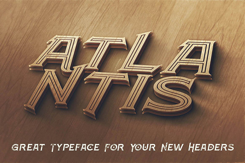 atlantis-vintage-style-font
