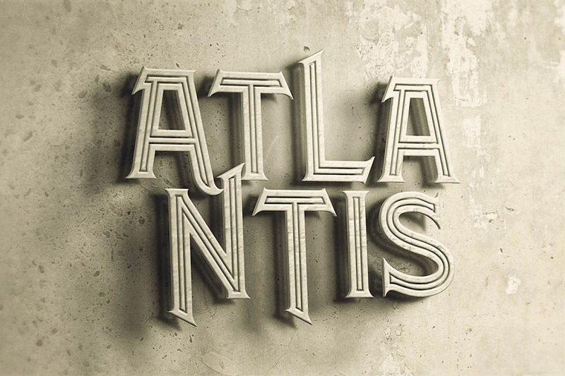 atlantis-vintage-style-font