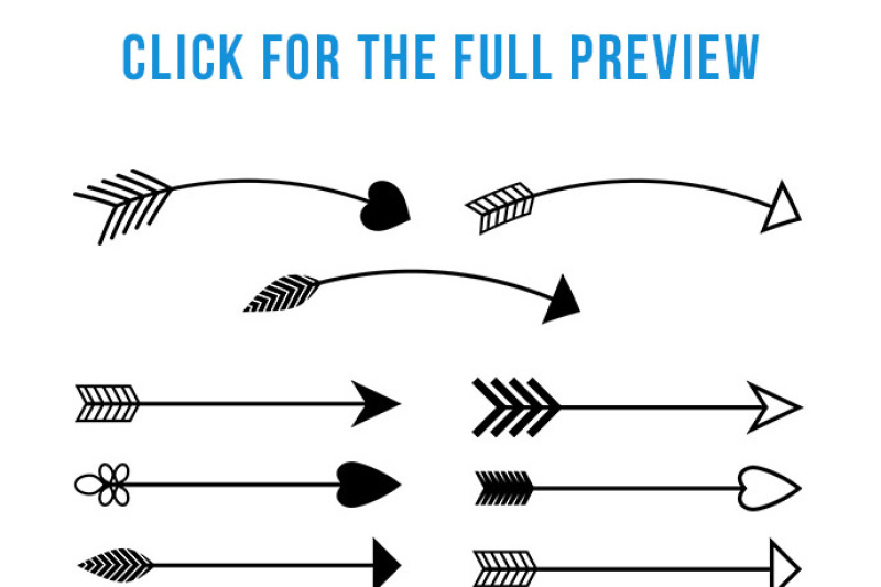 tribal arrow clipart svg